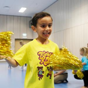 FunkyKidz T-shirt Gul