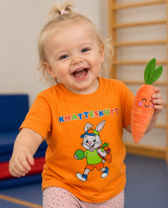 Knatteskutt T-shirt Orange