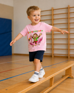 Djungelgympa T-shirt Rosa - Danne & Flamingo