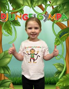 Djungelgympa T-shirt - Ljusrosa