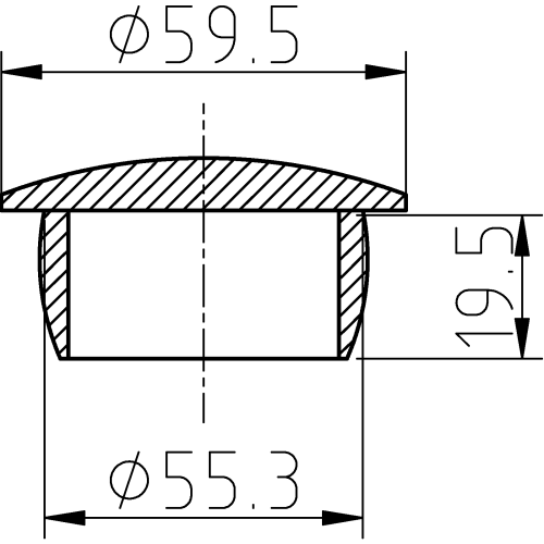 Distans typ 55