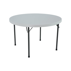 LIFETIME fällbart bord med 118 cm diameter, robust och UV-skyddat