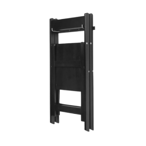 Väggbeslag för klappstolen i trä, rymmer två stolar, 46 cm bred, praktisk förvaring och utrymmesbesparing