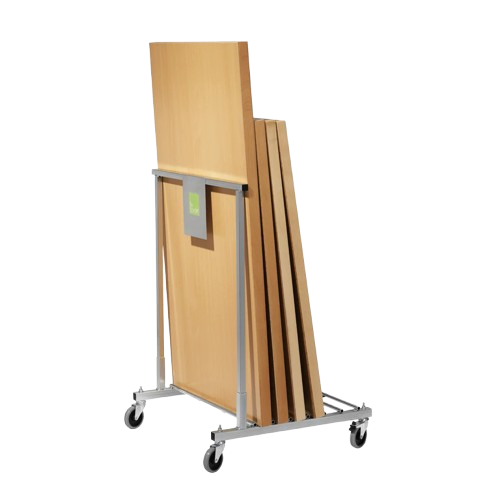 Fixvagnen med träbord på
