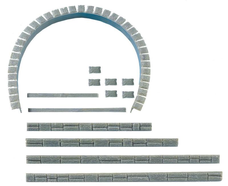 FALLER 120550 Tunnel facing strips