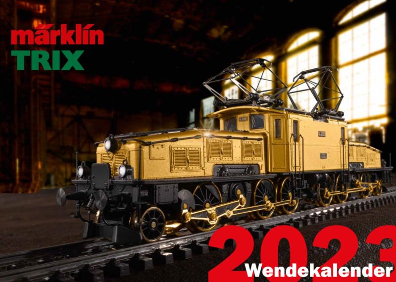 Märklin TRIX 12546 Väggkallender 2023 Märklin/Trix Wall Calendar 2023