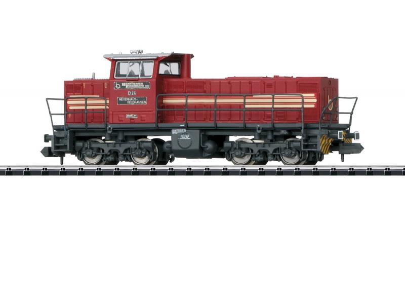 Trix Minitrix 16061 Diesellok MaK type DE 1002 Bentheim Railroad Nyhet 2020