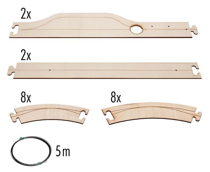 FALLER 161900 Laser-Street Basic-Set Street elements