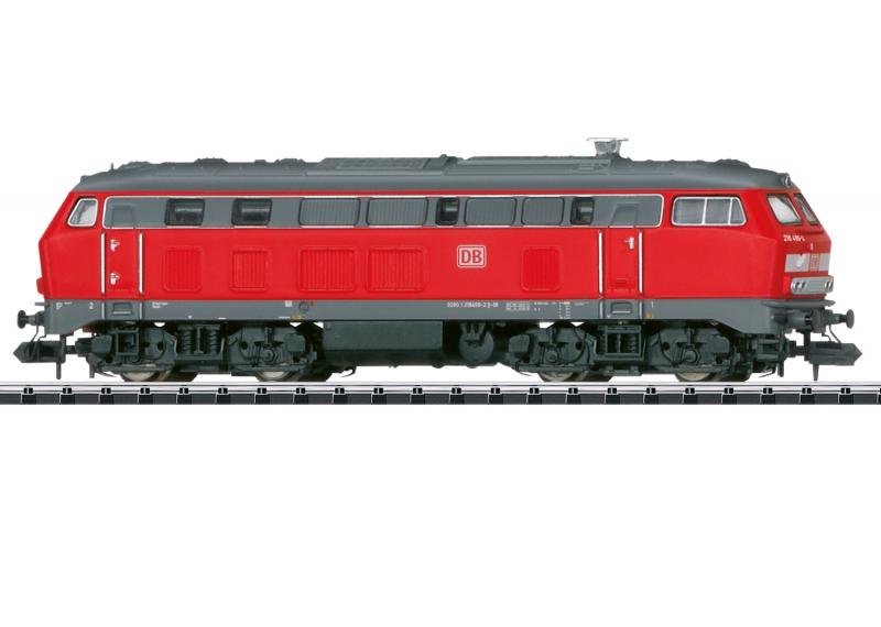 Trix Minitrix 16823 Diesellok Class 218 ( DB AG ) DCC Ljud mfx Nyhet 2021 Förboka ditt exemplar