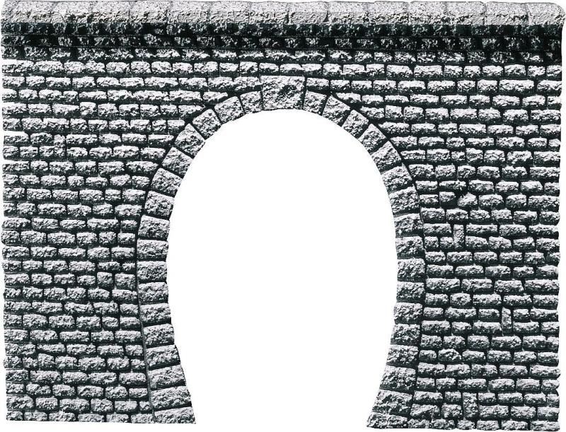 FALLER 170880 Tunnel portal Decorative sheet tunnel portal Pros, Natural stone ashlars