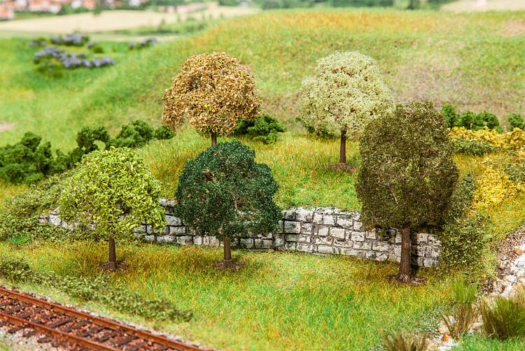 FALLER 181172 5st Premium träd / PREMIUM Trees, assorted