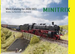 Trix Minitrix N  19853 Katalog 2020 / 2021 Engelsk text