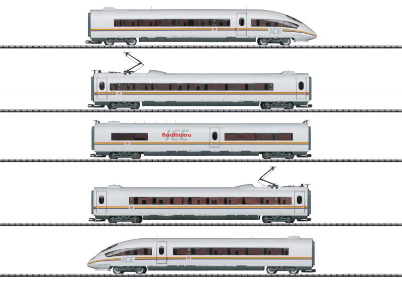 TRIX 22784 ICE 3 Powered Rail Car Train Class 403 " Railbow " Höstnyhet 2021 Förboka ditt exemplar