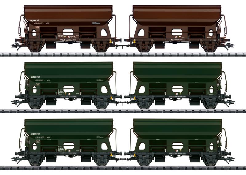 Trix 24169 Dumpvagnsset Czech Railco A.S. type Tds Höstnyhet 2020 Förboka ditt exemplar