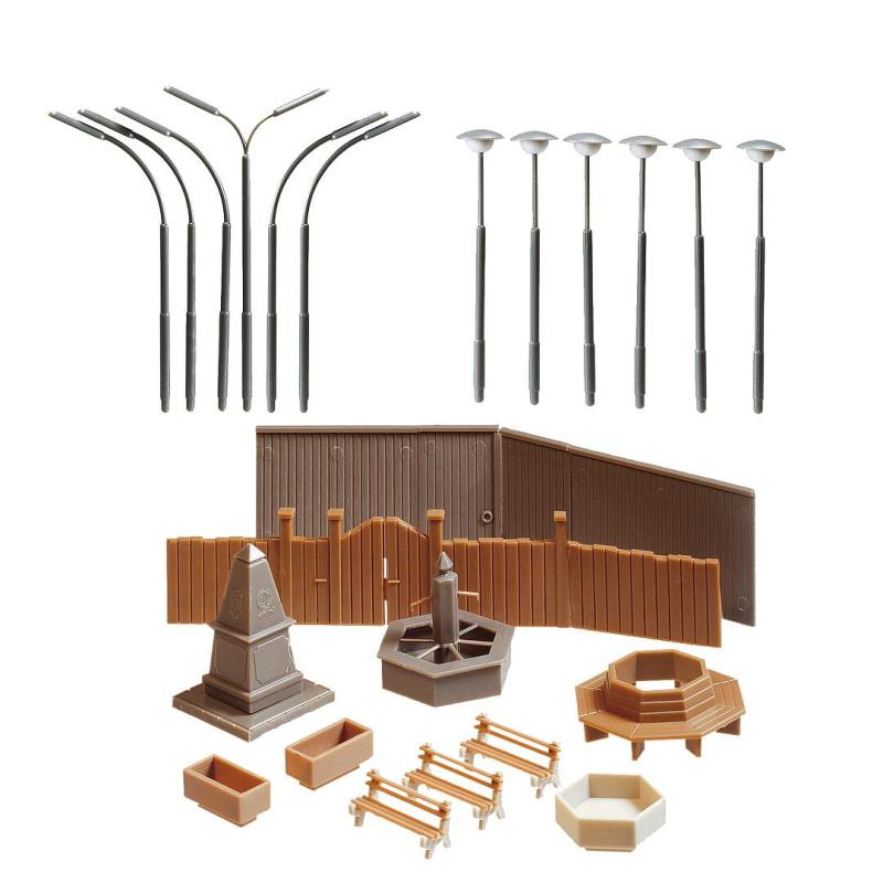 FALLER 282791 Parkdetaljer Skala-Z Park accessories