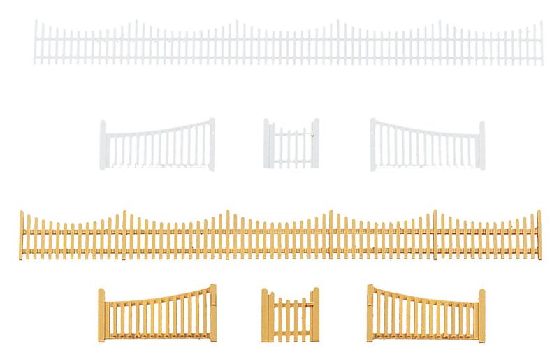 FALLER 282840 Trädgårdsstaket Skala-Z Garden fence, 434 mm