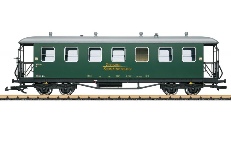 LGB 36357 Personvagn SOEG " Zittau Narrow Gauge Railroad " Sommarnyhet 2021
