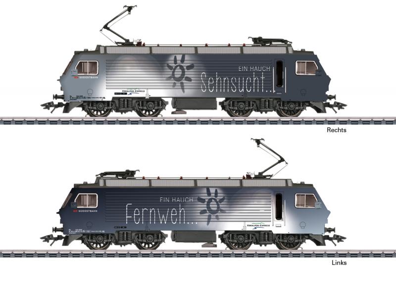 Märklin 37301 Ellok (SOB) class Re 4/4 IV Nyhet 2019