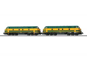 Märklin 37602 Dubbelset med Diesellok Class 55  ( SNCB / NMBS ) Nyhet 2021