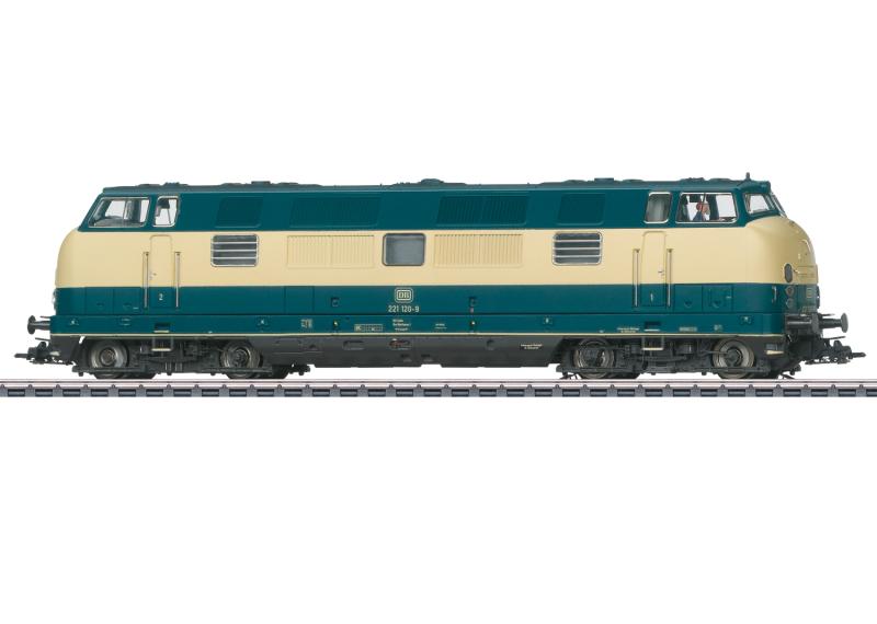 Märklin 37824 Diesellok (DB) class 221 MHI nyhet 2022