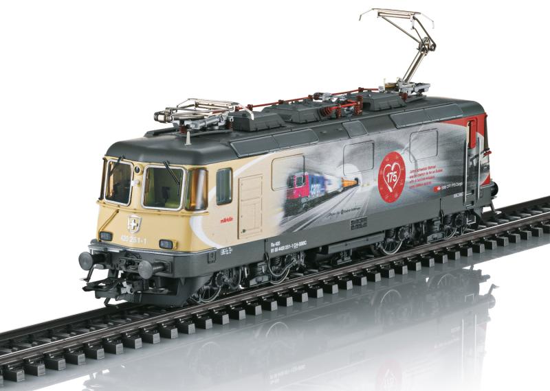 Märklin 37875 Ellok SBB Class Re 420 " 175 Years of Swiss Railroading " Nyhet 2022