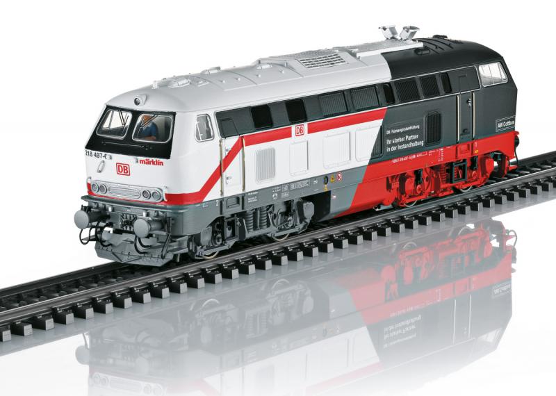 Märklin 39187 Diesellok Class 218 " The Flagship of the FZI Cottbus " Sommarnyhet 2021