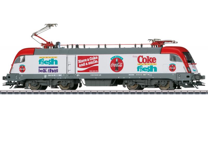 Märklin 39829 Ellok ( DB AG ) class 182 Coca-Cola® Sommarnyhet 2021