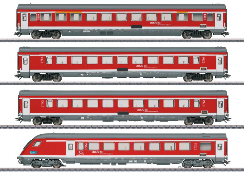 Märklin 42988 Personvagnset " Munich-Nürnberg Express " Set 1 Nyhet 2022 Förboka ditt exemplar