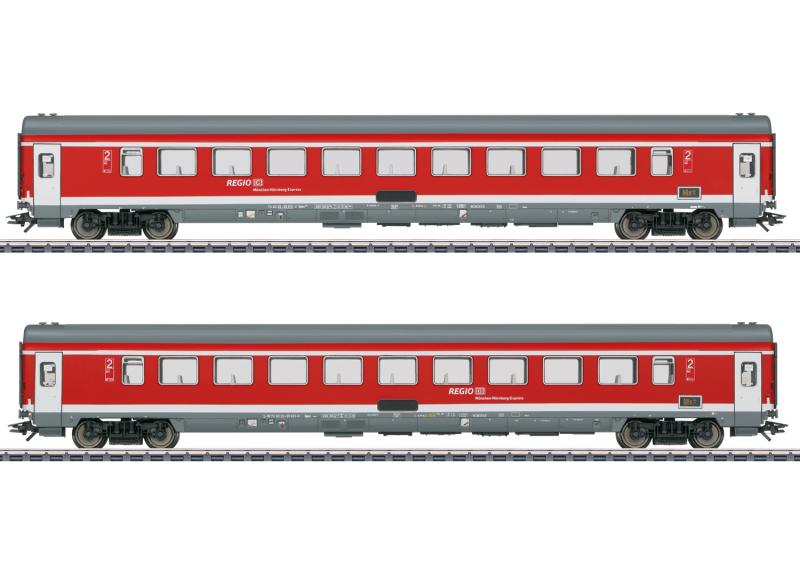 Märklin 42989 Personvagnset " Munich-Nürnberg Express " Set 2 Nyhet 2022