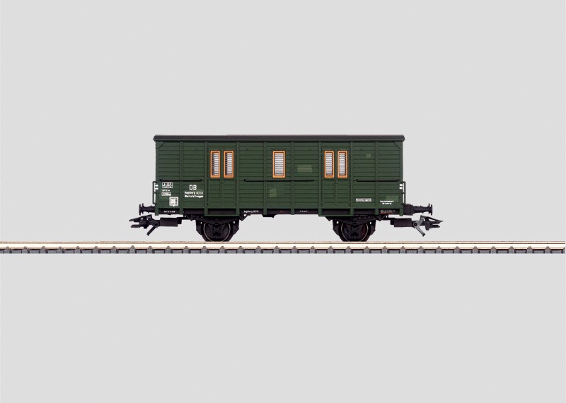 45072 Verkstadsvagn för järnvägsunderhåll DB