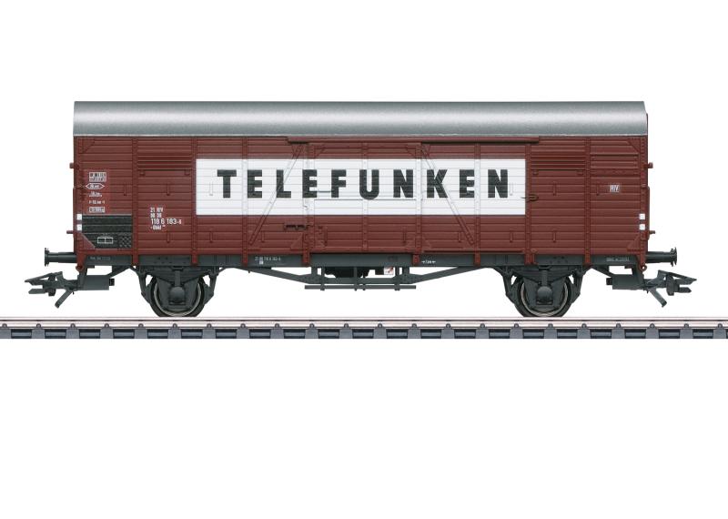 Märklin 46169 Godsvagn (DB) type Gbkl 238 " TELEFUNKEN " MHI nyhet 2022