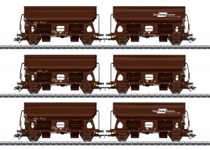 Märklin 46308 Vagnset Type Tdrrs Rail Cargo Austria ( RCA ) Höstnyhet 2021 Förboka ditt exemplar