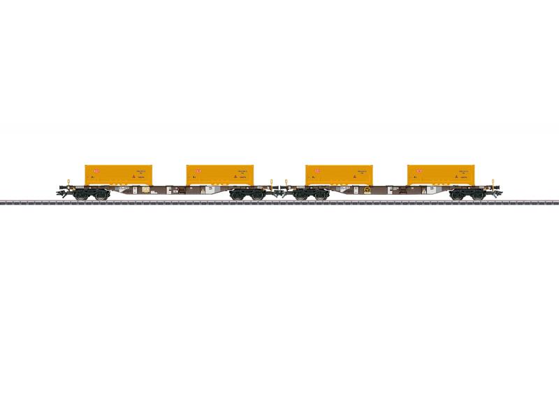 Märklin 47131 Vagnset KLV transport cars for AAE "Soil Excavation Stuttgart 21"