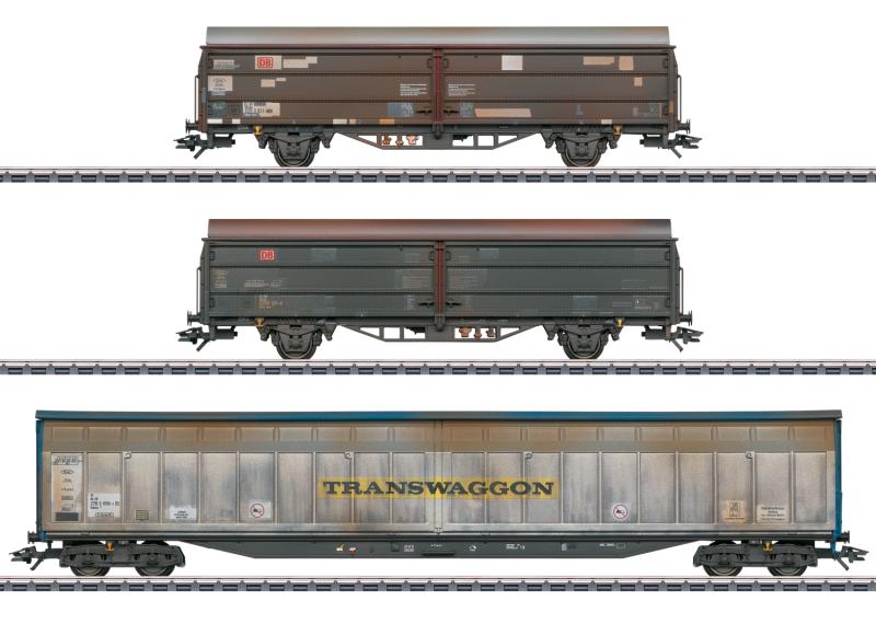 Märklin 47349 Godsvagnset Transwaggon (DB AG) Nyhet 2023