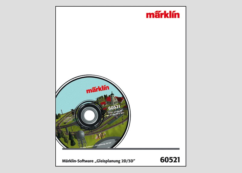 Märklin 60521 Märklin Software "Track Planning 2D/3D", Version 10.0