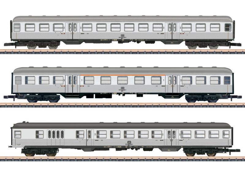 Märklin 87189 Personvagnset ( DB ) " Commuter Service " " Silberlinge " / " Silver Coins " Sommarnyhet 2021