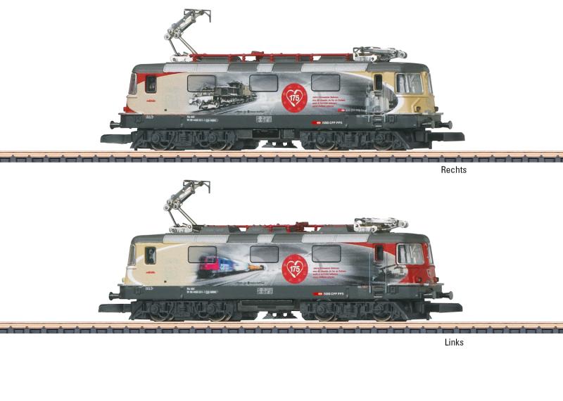 Märklin 88596 Ellok (SBB) class Re 420 "175 Years of Swiss Railroading" Nyhet 2022