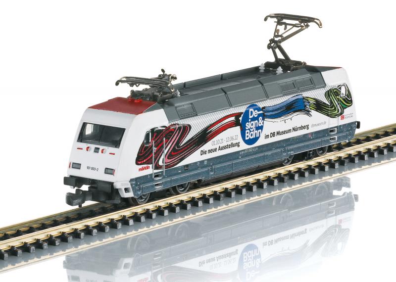 Märklin 88678 Ellok ( DB AG ) class 101 (" Design & Railroad ") Höstnyhet 2021