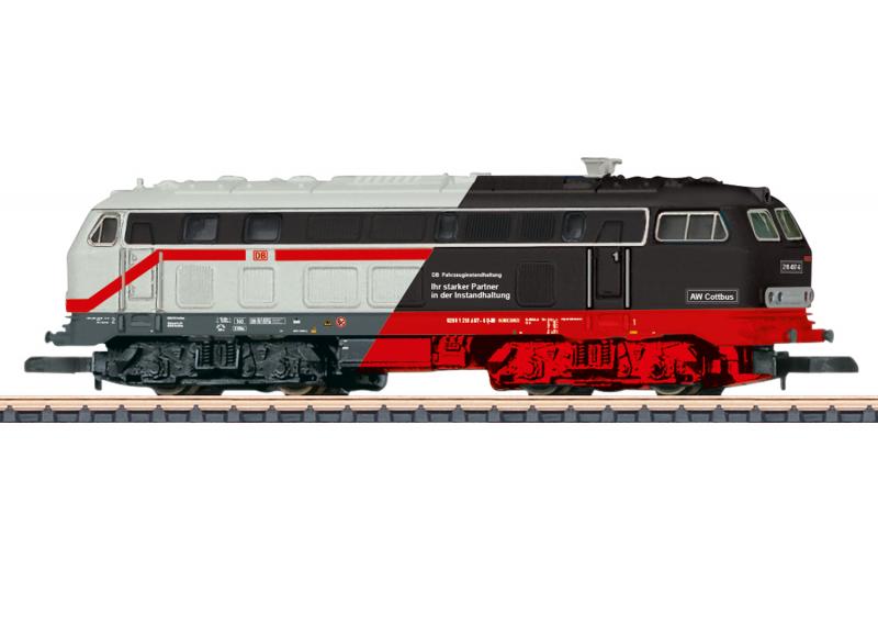 Märklin 88807 Diesellok Class 218 " Cottbus " Sommarnyhet 2021