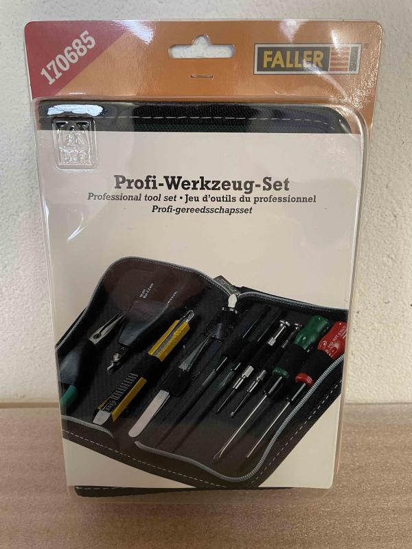 FALLER 170685 Verktygset för byggsatser Professional Tool Set