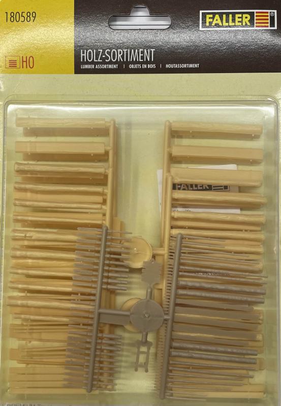 FALLER 180589 Kit med Timmer och stockar