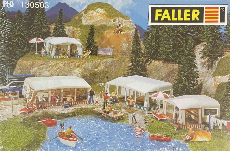 FALLER 130503 Husvagn camping