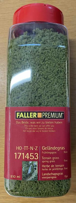 FALLER 171453 Gräs strö fin 810ml burk