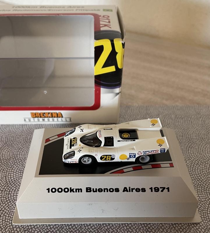 Brekina 16009 Porsche 917 K #28 1000km Buenos Aires 1971