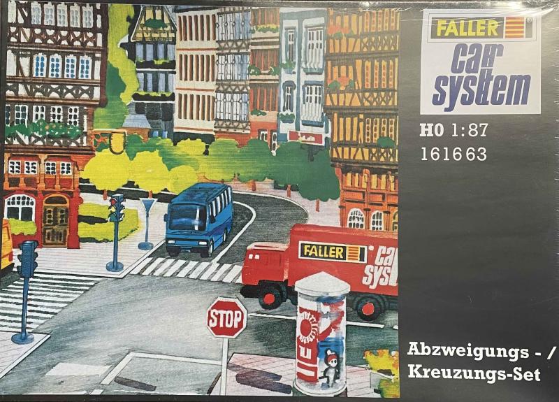 FALLER 161663 Car System Branche-off / crossover junction set