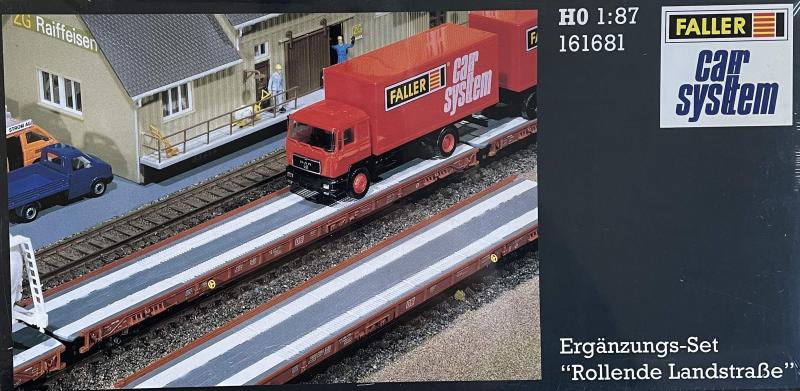 FALLER 161681 Car system and-om set " Rollende Landstraße "
