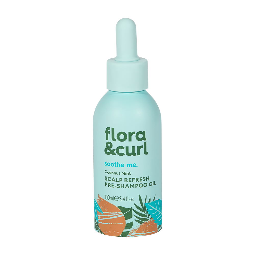 Flora & Curl Scalp Refresh Pre-Shampoo Oil