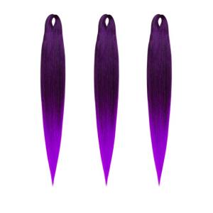 Cherish Pre-Stretched Ultra Braid #T1B/Purple