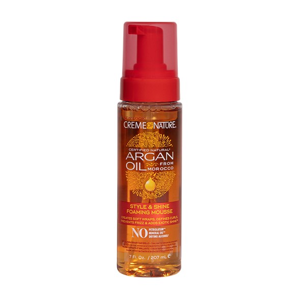 Creme Of Nature Argan Oil Foaming Mousse