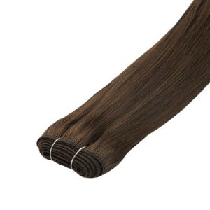 Elite Rakt äkta hår #3 Mörk Chokladbrun